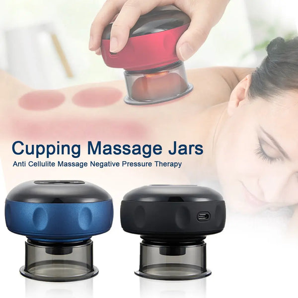 Cupping Massage Jars Vacuum Blue Sky