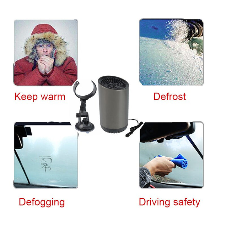 12V Portable Defrosting and Defogging Blue Sky