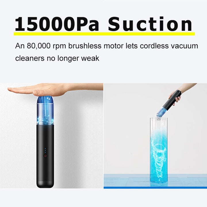 15000Pa Car Vacuum Cleaner Blue Sky