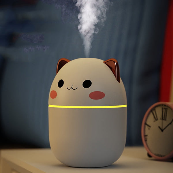 200ml Air Humidifier Cute Kawaii Aroma Diffuser Blue Sky