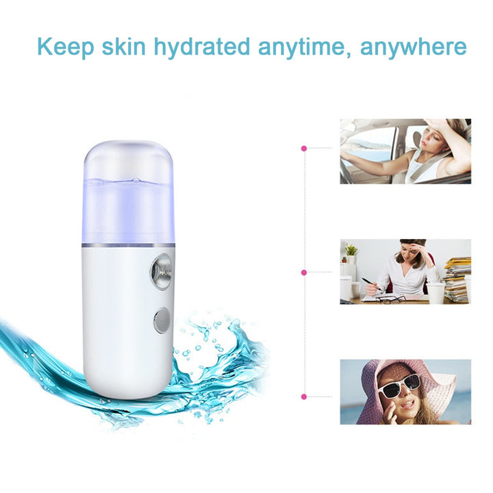 Facial Humidifier Portable Beauty Device Blue Sky