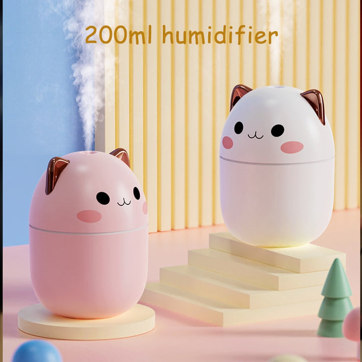 200ml Air Humidifier Cute Kawaii Aroma Diffuser Blue Sky