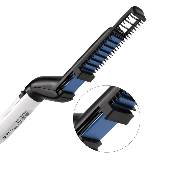 Heating Comb Hair Straightener Blue Sky