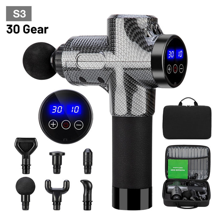 High frequency Massage Gun Blue Sky