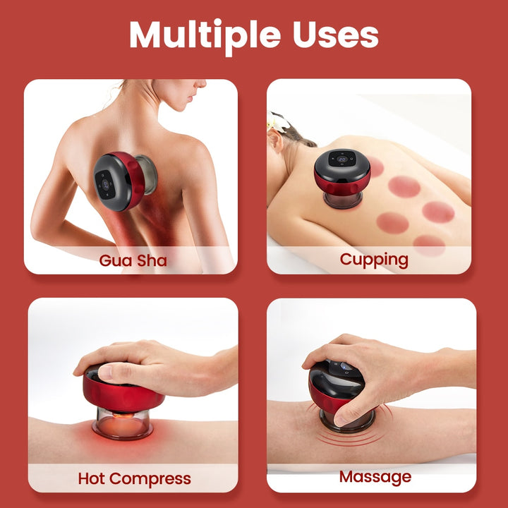 Cupping Massage Jars Vacuum Blue Sky