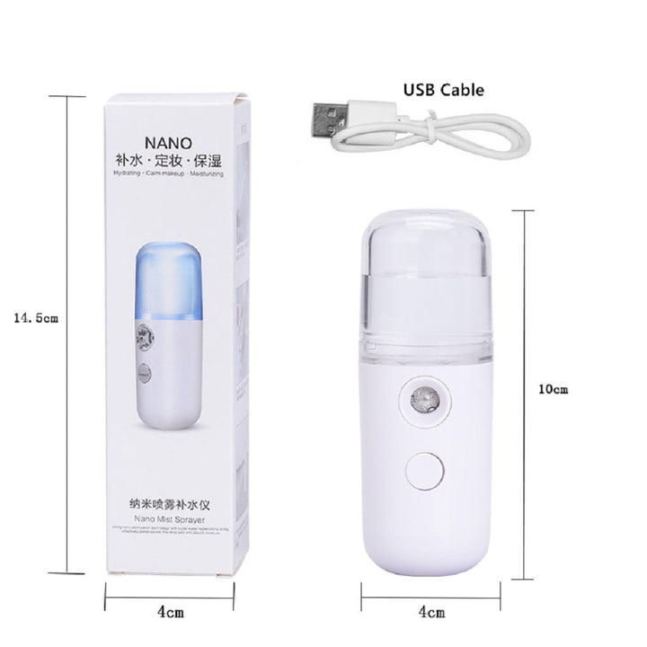 Facial Humidifier Portable Beauty Device Blue Sky