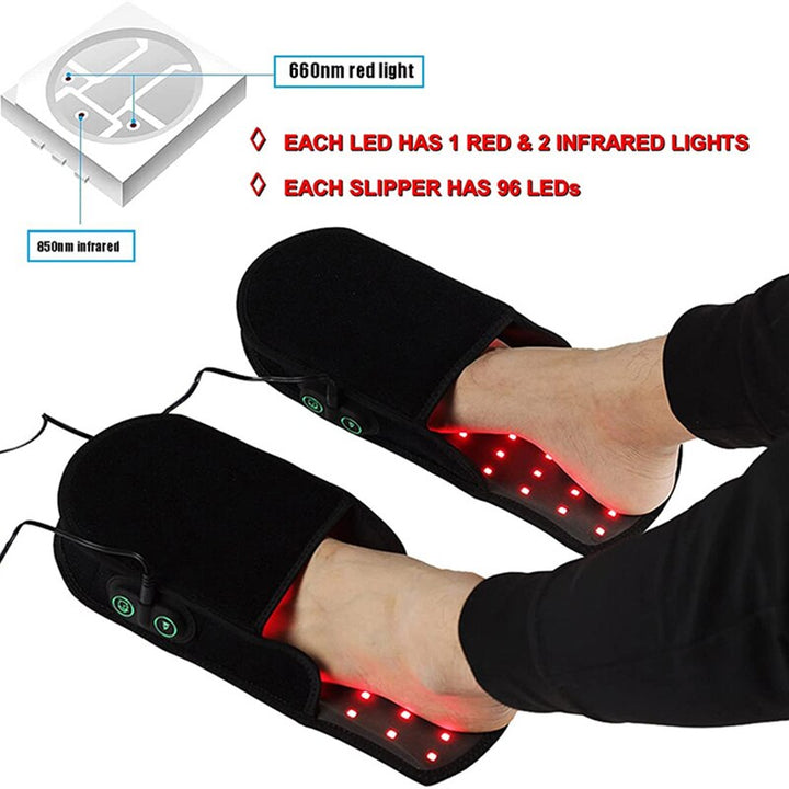 Red & Infrared Light Therapy Shoe Blue Sky