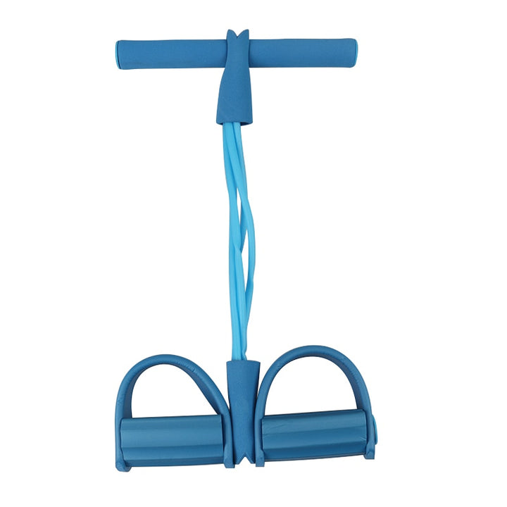 Fitness 4 Tube Resistance Bands Blue Sky