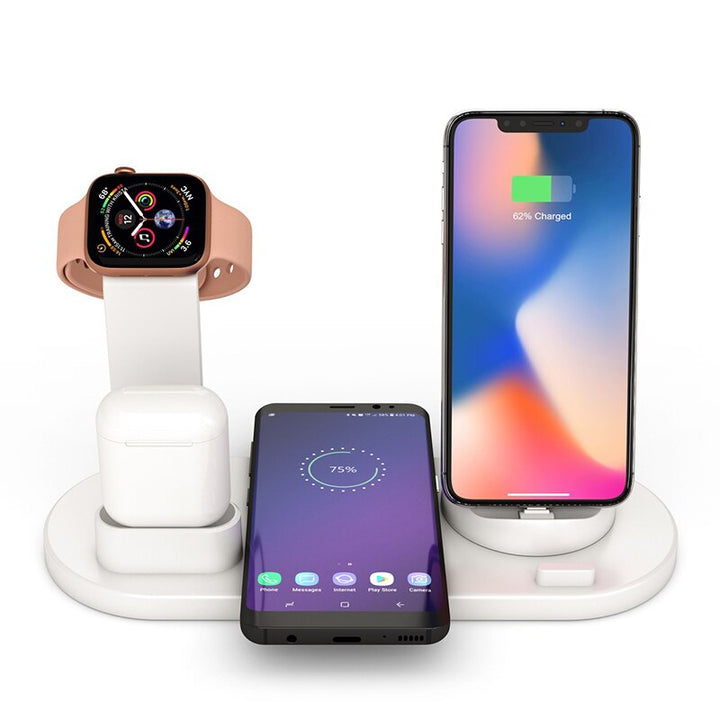 3 in 1 Wireless Charger - Phone & Watch Station Blue Sky