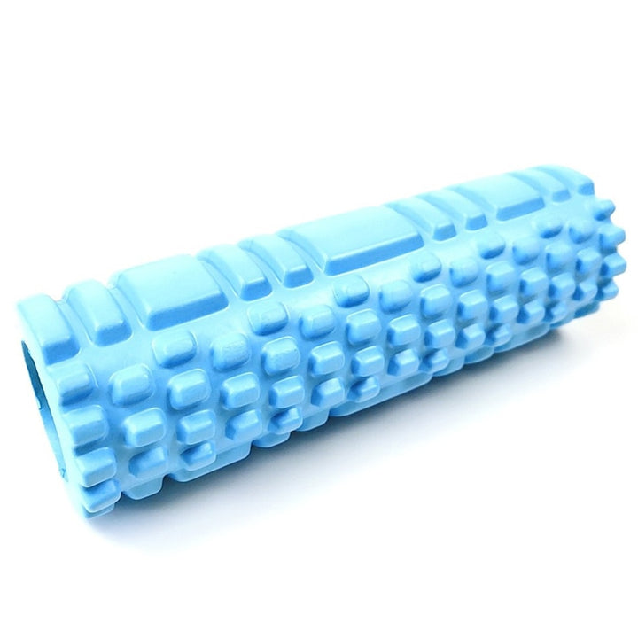 26cm Yoga Column Gym Fitness Pilates Foam Roller Blue Sky