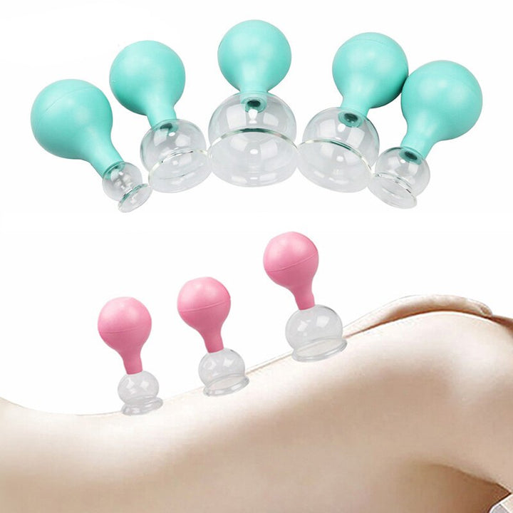 Glass Vacuum Cupping Cups Blue Sky