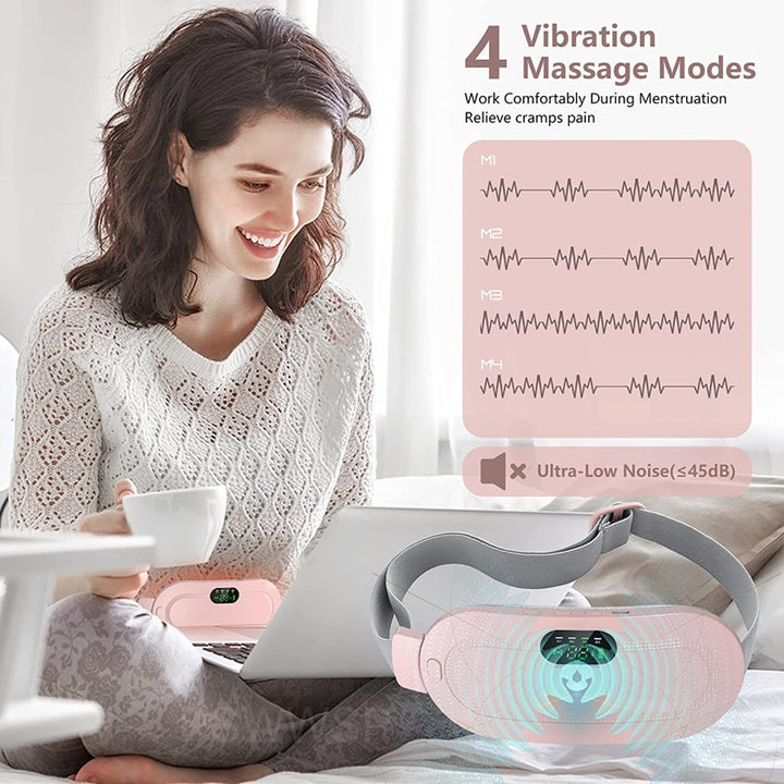 Menstrual Heating Pad Smart Warm Palace Belt Blue Sky