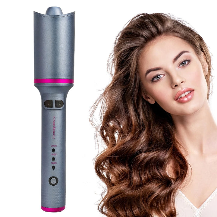 Auto Ceramic Rotating Air Curler Blue Sky