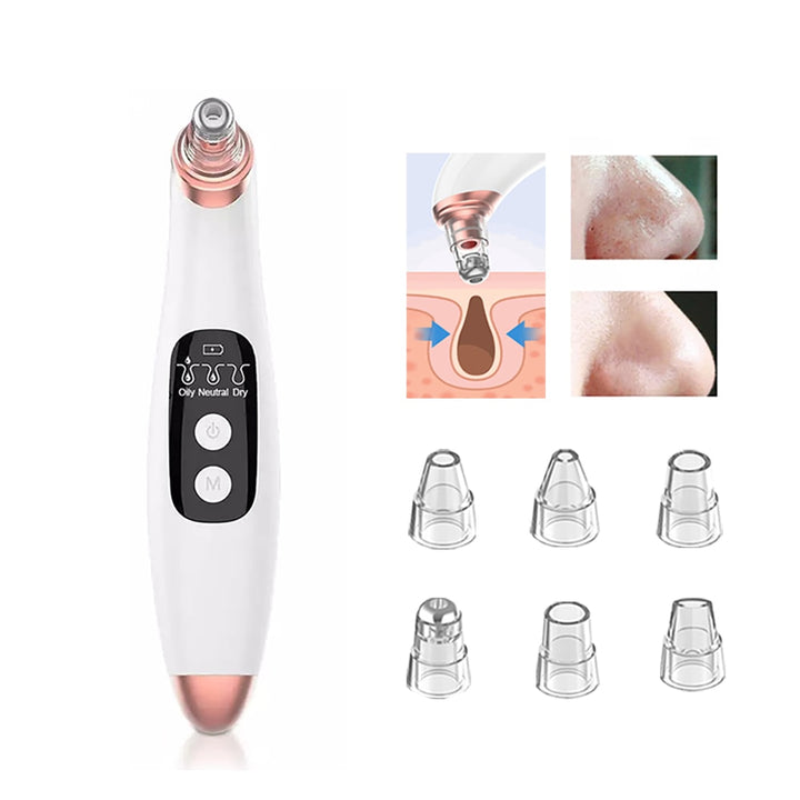 Blackhead Remover Pore Vacuum Face Cleaner Blue Sky