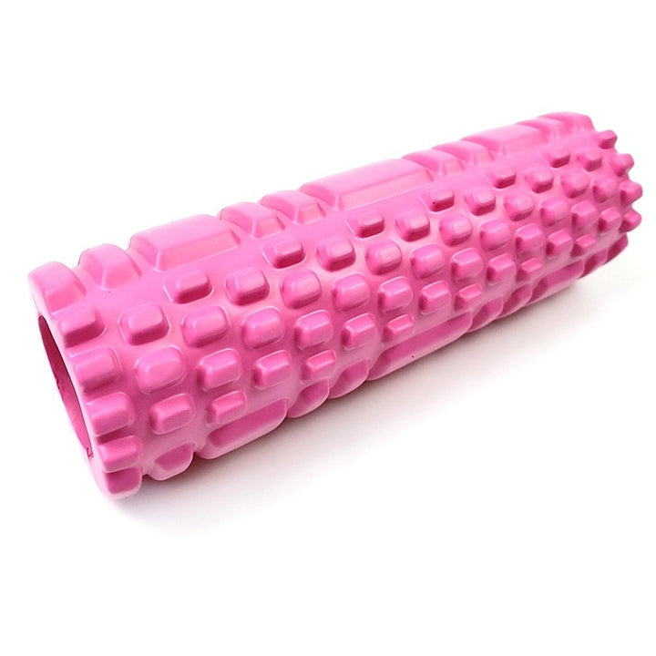 26cm Yoga Column Gym Fitness Pilates Foam Roller Blue Sky