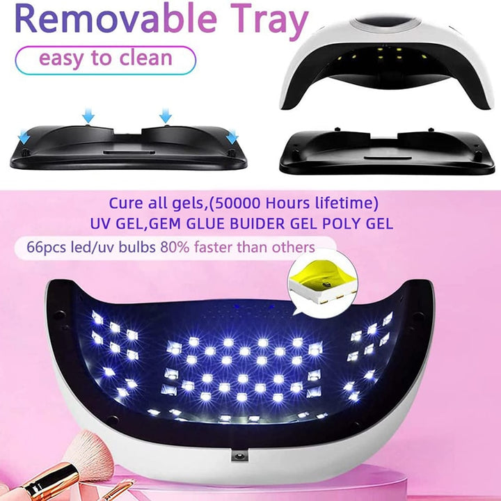 LED Nail Lamp Nail Dryer Blue Sky