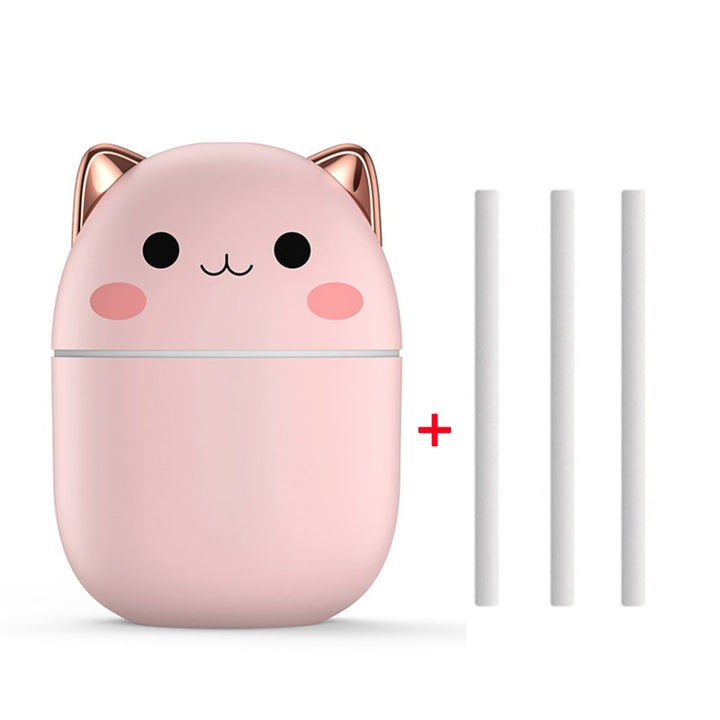 200ml Air Humidifier Cute Kawaii Aroma Diffuser Blue Sky