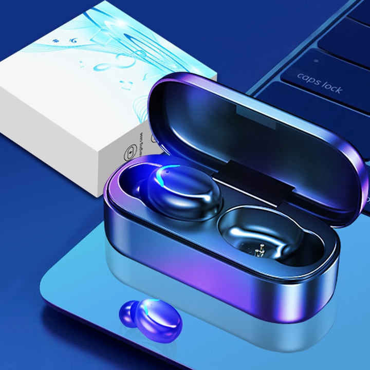 NEW TWS Bluetooth Earphones Blue Sky