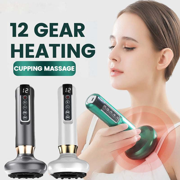 Electric Vacuum Cupping Massager Blue Sky