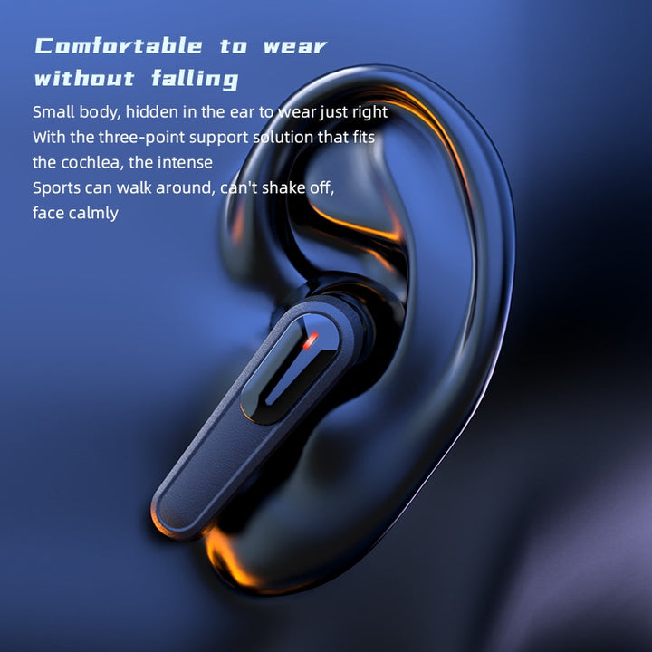 Wireless 5.1 Bluetooth Earphones Blue Sky