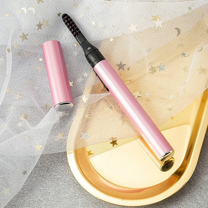 Portable Heated Curling Eyelash Curler Blue Sky