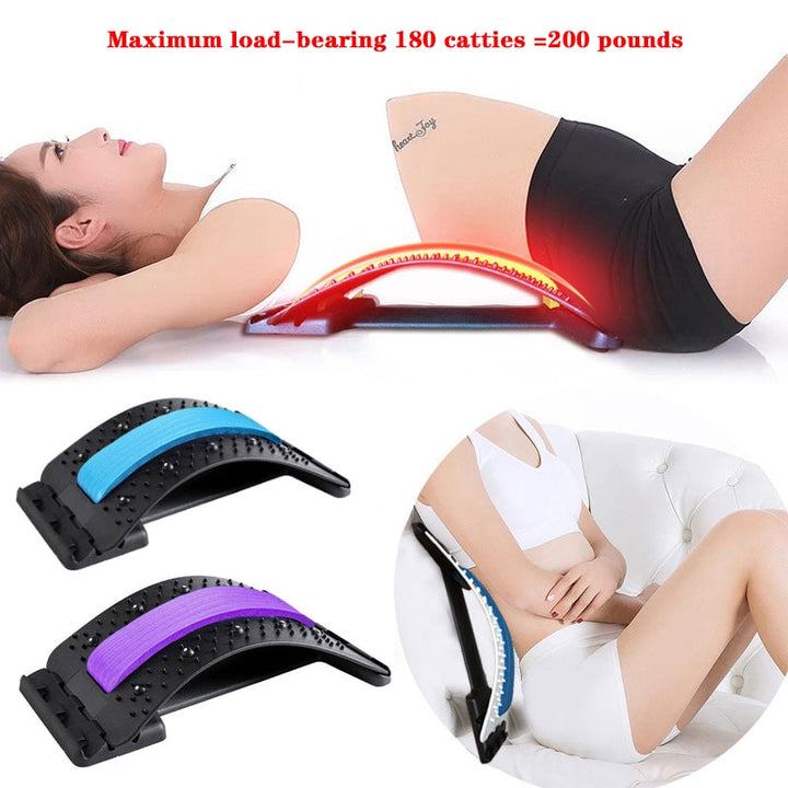 Magnetotherapy Multi-Level Adjustable Back Massager Blue Sky