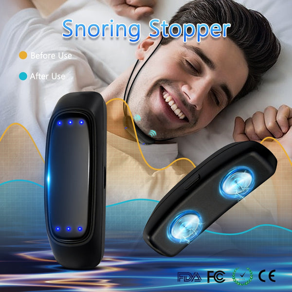 Smart Anti Snoring Device Blue Sky