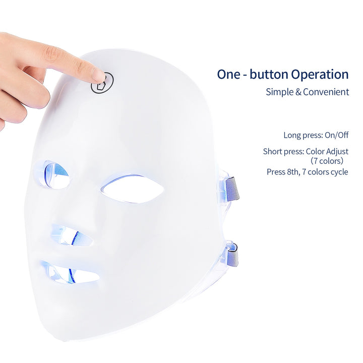 LED Photon Therapy Mask Blue Sky