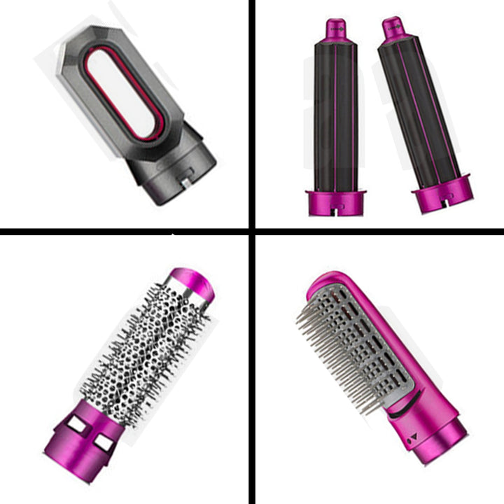 Hair Dryer 5 In 1 Electric Hair Comb Blue Sky
