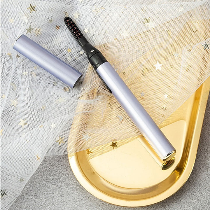 Portable Heated Curling Eyelash Curler Blue Sky