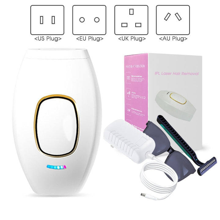 IPL Hair Removal Device 500,000 Flashes Blue Sky