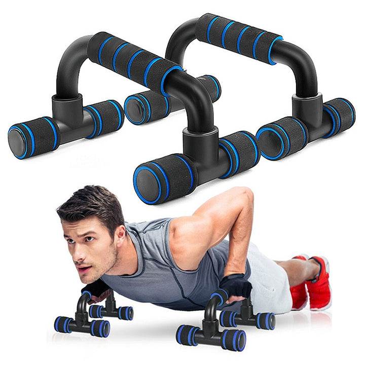 Push Up GYM Fitness Equipment Blue Sky