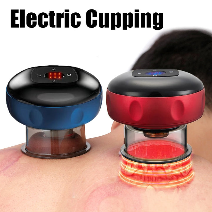 Massage Electric Cupping Therapy Set Blue Sky