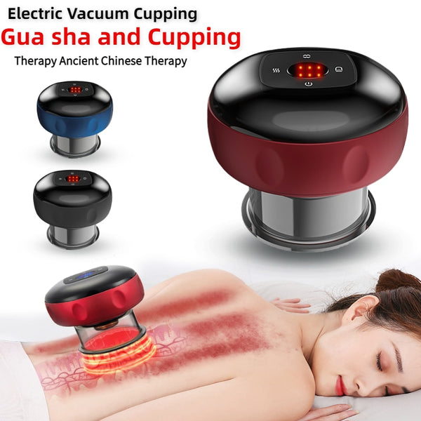 Massage Electric Cupping Therapy Set Blue Sky