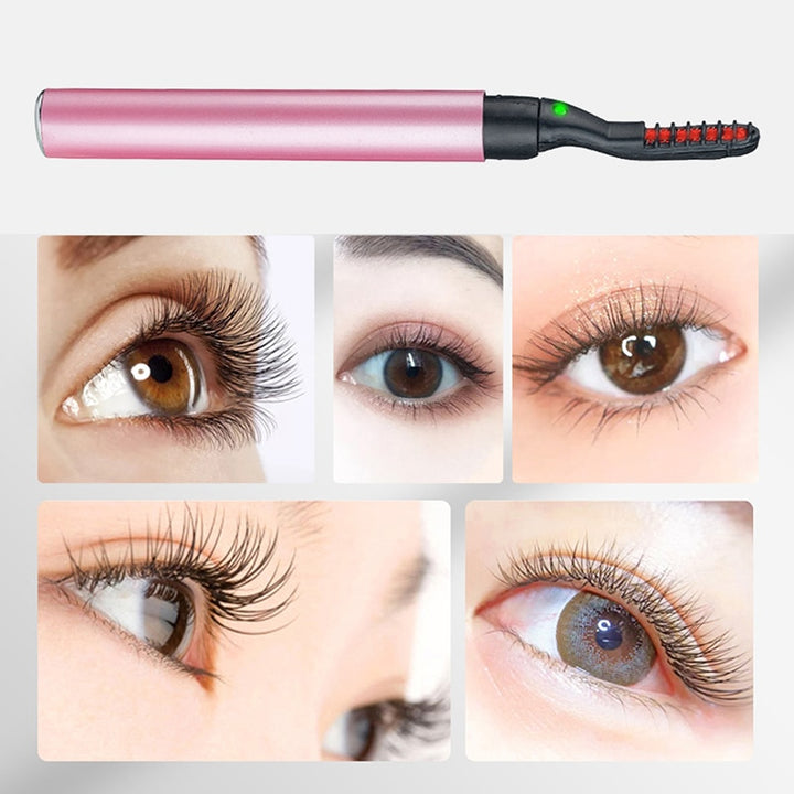 Portable Heated Curling Eyelash Curler Blue Sky