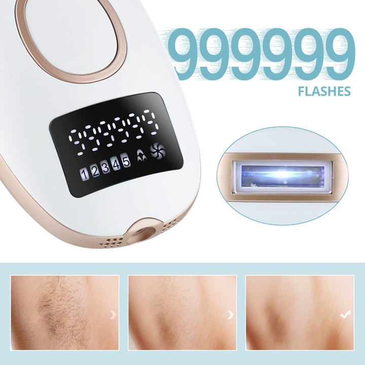 999999 Flashes Laser Epilator Blue Sky