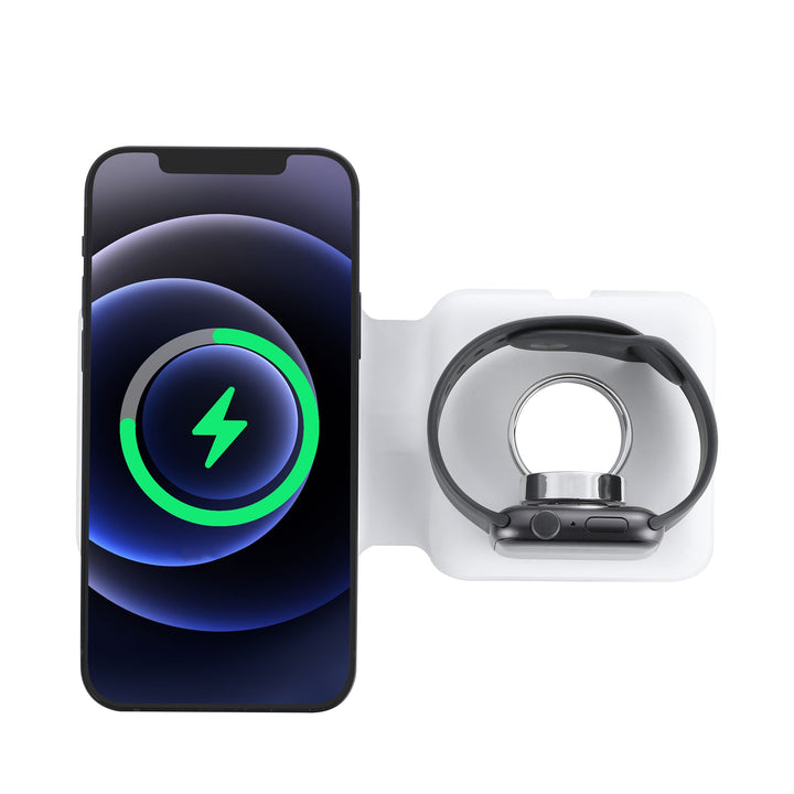 3 in 1 Fast Magnetic Qi Wireless Charger Blue Sky