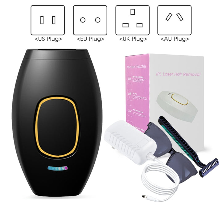 IPL Hair Removal Device 500,000 Flashes Blue Sky