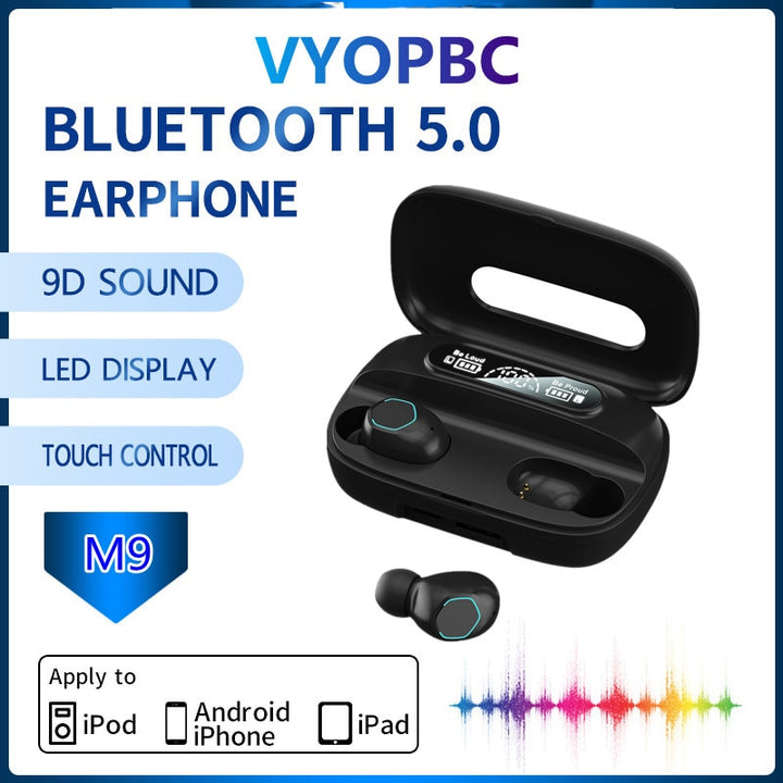 TWS Wireless Bluetooth 5.0 Earphones Blue Sky