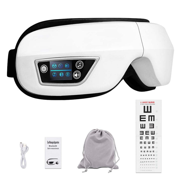 Eye Massager 6D Smart Airbag Vibration Eye Care Instrument Blue Sky