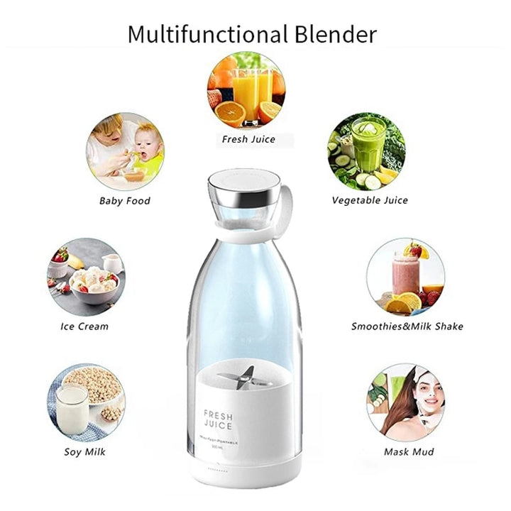 Portable Blender Juicer Blue Sky