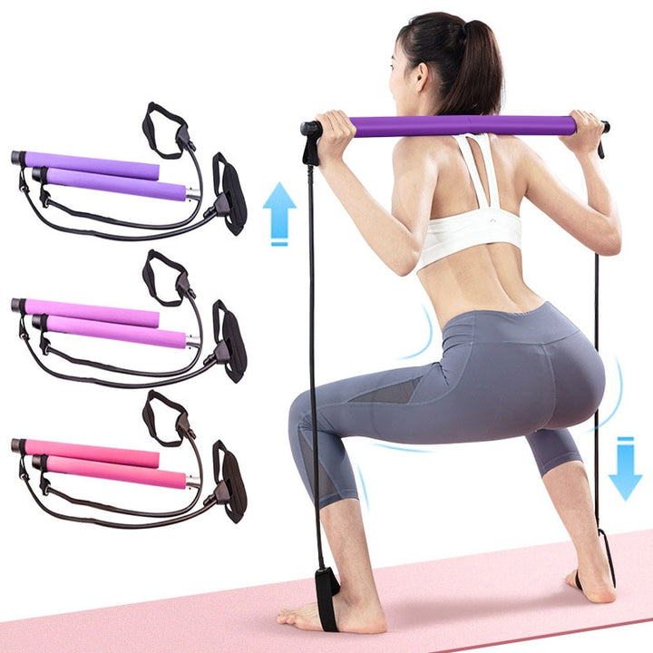 Yoga Crossfit Resistance Bands Blue Sky